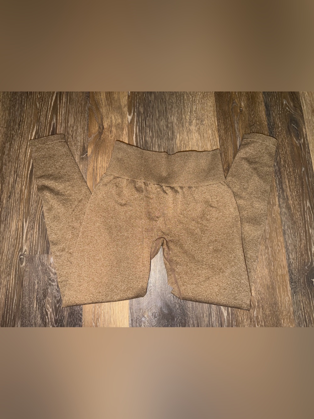 Everyday Comfort High-Waist Brown Leggings